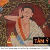 Cuộn Tranh ThangKa Ngài Jetsun Milarepa Mật Tông Bằng Vải Gấm Cao Cấp, pháp bảo pháp khí phật bồ tát thần thánh