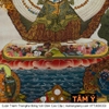 Cuộn Tranh ThangKa Ngài Quan Âm Thiên Thủ Thiên Nhãn Bồ Tát Bằng Vải Gấm Cao Cấp, xịn đẹp bền rẻ mới cao cấp