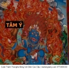 Cuộn Tranh ThangKa Ngài Đại Hắc Thiên Mahakala Bằng Vải Gấm Cao Cấp, mạnh khỏe phúc lộc trường thọ hạnh phúc
