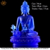 Tượng Phật Dược Sư Bằng Lưu Ly Cao Cấp vật phẩm phong thủy may mắn cát tường như ý