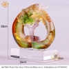 Tượng Dạng Hòn Non Bộ Hình Cây Cảnh Quý Bằng Lưu Ly hà nội tp hồ chí minh chất lượng cao mật tông
