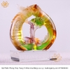 Tượng Dạng Hòn Non Bộ Hình Cây Cảnh Quý Bằng Lưu Ly vật phẩm phong thủy cầu tài lộc vật phẩm phong thủy chiêu tài