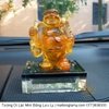 Tượng Bồ Tát Di Lặc Mini Bằng Lưu Ly quà tặng ý nghĩa quà tặng sang trọng