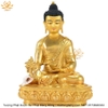 |Cao 34cm| Tượng Phật Dược Sư Bằng Đồng Nguyên Chất TP44 hàng thủ công nepal