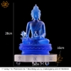 |Cao 12.5cm và 20.5cm| Bộ Tượng Thất Phật Dược Sư (Dáng Ngồi) Bằng Lưu Ly Cao Cấp Thiết Kế Sang Trọng TP257