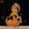|Cao 22.5cm| Tượng Phật Kim Cang Tát Đỏa Bằng Đồng Nguyên Chất TP26 chất lượng tốt nhất