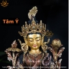 |Cao 34cm| Tượng Phật Tara Xanh Lục Độ Phật Mẫu Bằng Đồng Nguyên Chất Sơn Phủ Nâu Bóng Thiết Kế Sang Trọng TP88 đẹp