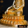 |Cao 34cm| Tượng Phật Thích Ca Mâu Ni Bằng Đồng Nguyên Chất Mạ Bạc Thiết Kế Sang Trọng TP93 chất liệu quý giá
