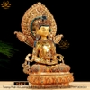 |Cao 45cm| Tượng Vô Lượng Thọ Bằng Đồng Nguyên Chất, Dát Vàng 24K TP23 đẹp nhất