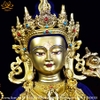 Tượng Phật Quan Âm Tứ Thủ Bằng Đồng Siêu Đẹp TP07 giá tốt