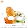 Tượng Sư Tử Bằng Lưu Ly xịn đẹp bền rẻ mới