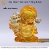 Bộ 5 Vị Thần Tài Trang Trí Nhà Cửa Mang Lại May Mắn Và Tài Lộc Bằng Lưu Ly Cao Cấp Thiết Kế Sang Trọng DTT296