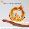 Tượng Chuột(Tí) Đứng Trên Tiền Vàng Tài Lộc May Mắn Bằng Lưu Ly hà nội tp hồ chí minh chất lượng cao mật tông