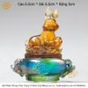Bộ Tượng 12 Con Giáp Ngũ Sắc Tài Lộc May Mắn Bằng Lưu Ly Cao Cấp Vật Phẩm Phong Thủy Trang Trí Nhà Cửa Bằng Lưu Ly Cao Cấp, DTT306