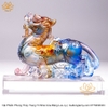 Tượng Kỳ Lân Ngũ Sắc Bằng Lưu Ly mạnh khỏe phúc lộc trường thọ hạnh phúc