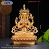 Tượng Phật các Bổn tôn Liên Hoa Sinh, Quan Âm, Tara, Hoàng Thần Tài, Dược Sư, Địa Tạng....16cm kim cương mật tông