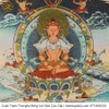 Cuộn Tranh ThangKa Ngài Vô Lượng Thọ Bằng Vải Gấm Cao Cấp, vật phẩm phong thủy mạnh khỏe phúc lộc trường thọ hạnh phúc