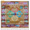 |70x70cm| Khăn trải bàn chày kim cang bát cát tường rất đẹp Mật Tông vải gấm Tây Tạng nhiều kích thước có lớp lót vải lụa KTB04