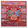 |70x70cm| Khăn trải bàn chày kim cang bát cát tường rất đẹp Mật Tông vải gấm Tây Tạng nhiều kích thước có lớp lót vải lụa KTB04