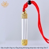 Dây chuyền ống trụ rỗng đựng pháp bảo mật tông Tâm Ý chất liệu mica-acrylic MS1