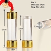 Dây chuyền ống trụ rỗng đựng pháp bảo mật tông Tâm Ý chất liệu mica-acrylic MS1
