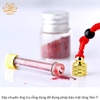 Dây chuyền ống trụ rỗng đựng pháp bảo mật tông Tâm Ý chất liệu mica-acrylic MS1