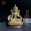 Tượng Phật Tara Trắng Cao 16cm Pháp Bảo Mật Tông Tâm Ý