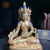 Tượng Địa Tạng Vương Bồ Tát Cao 16cm, pháp bảo mật tông kim cương thừa Tâm Ý