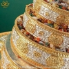 Tháp Madala - Núi Tu Di Bằng Đồng Nguyên Chất Mạ Bạc Và Vàng Sang Trọng TMDL017