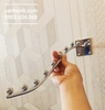 Tay cài inox 7 bi gắn tường