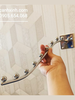 Tay cài inox 7 bi gắn tường