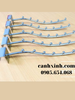 Tay cài 7 bi gắn thanh inox