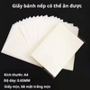 20 tờ giấy gạo LOẠI DÀY 0.65mm (kích thước A4 - 21cm x 29.7cm).