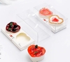 Set 5 hộp + đế + Khuôn nhựa 2 trái tim.