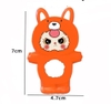 Tượng nhựa cứng-Baby three dáng đứng (màu cam).