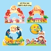 Combo 8 cổng cắm giấy chủ đề trung thu.