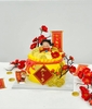 Tượng thần tài (mũ đen)-nhựa dẻo.