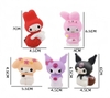 Set 5 tượng Melody và kuromi nhựa mềm.