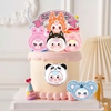 Combo 2 set giấy -BABY THREE (mẫu 3-mặt nhân vật và chữ HPDB cong)9465.