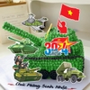 Combo 2 set giấy - bộ đội (chủ đề 30-4) 7149.