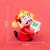 Set 6 thần tài  mix mẫu mini (nhựa đặc)9446.