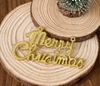 Set 100 chữ Merry christmas nhựa - VÀNG (mẫu mới).