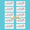 Set 100 thẻ giấy trắng Chúc mừng ngày Quốc tết phụ nữ 8-3 - phụ nữ là để yêu thương (HÌNH CHỮ NHẬT).