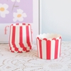 Set 50 cốc cupcake -sọc trắng ĐỎ (kt 7x5.5x6cm).