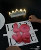 Khuôn silicon làm bánh mousse hình chữ LOVE.