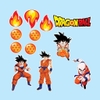Combo 2 set giấy - Songoku lớn và viên ngọc rồng.