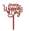 Set 10 mica Women's day mẫu 1-ĐỎ.