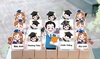 Set 30 thẻ giấy -THẦY GIÁO mix 3 mẫu.