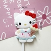 Tượng nhựa dẻo - KITTY cầm KEM.