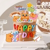 Combo 2 set giấy - capybara hộp quà và chữ lucky funny.